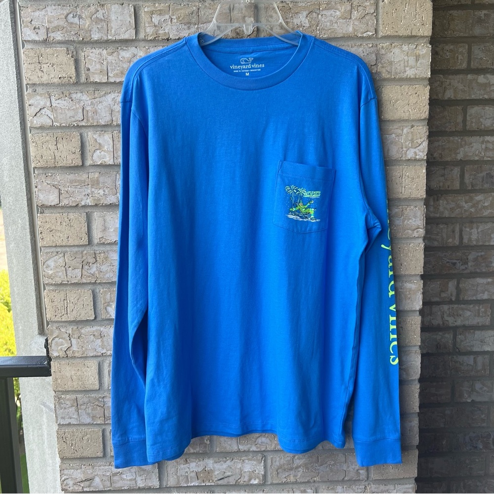 Vineyard Vines Palm Skis Long-Sleeve Tee